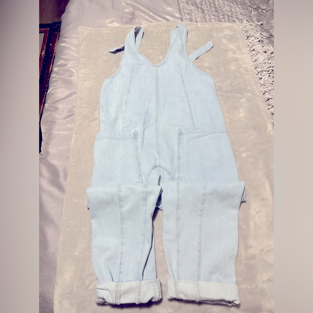 FREE PEOPLE Denim overalls Size XS